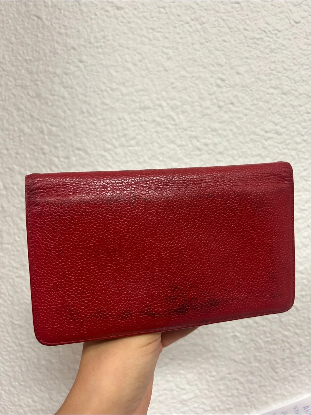 CHANEL authentic red